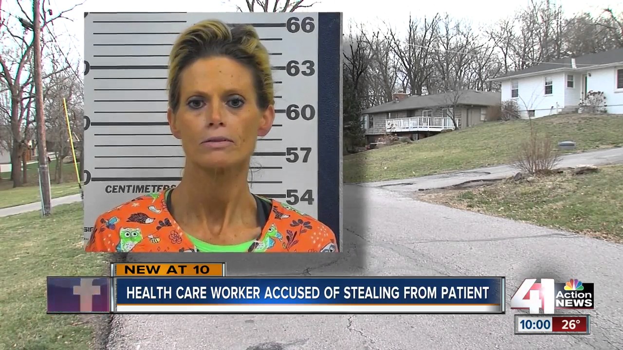 Caregiver charged with stealing patient's drugs