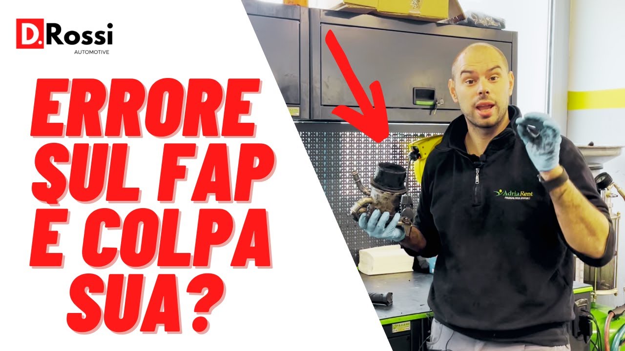 VW AUDI SKODA ERRORE P2002 FILTRO ANTIPARTICOLATO FAP DPF NON EFFICIENTE ma è colpa sua ?