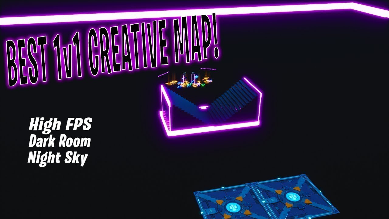 BEST 1V1 CREATIVE MAP | TUTORIAL | EASY!!