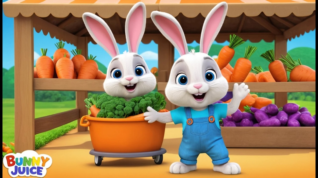Bunny ouvre un kiosque a jus de carotte