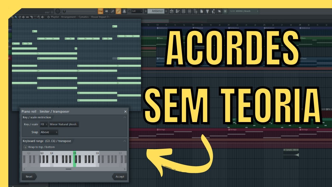 Como Fazer ACORDES INCRÍVEIS Sem Saber Teoria?! | Tutorial FL Studio