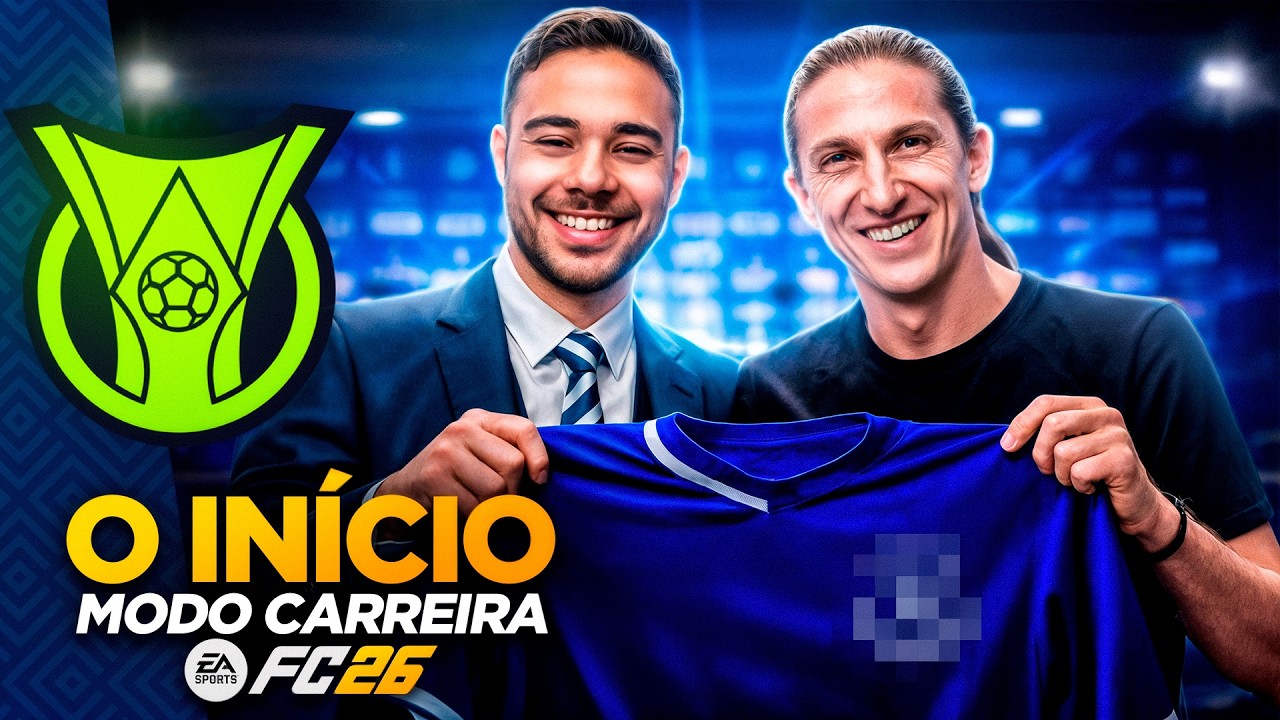 MODO CARREIRA #1 | FILIPE LUÍS ACEITOU O DESAFIO MAIS IMPOSSÍVEL DO BRASIL! | FC 26