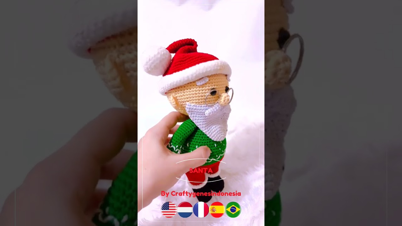 #christmas #xmas #navidad #kerst #santa #santaclaus #crochet #haken #ganchillo #uncinetto #croche