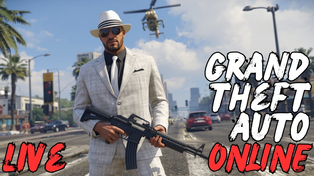 LIVE: GTA Online – Public Lobby Chaos & Playing With Viewers (PC)