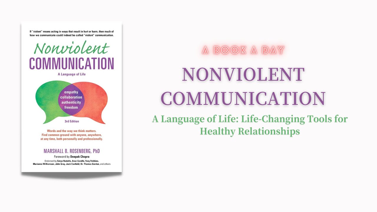 Nonviolent Communication: A Language of Life: Life-Changing Tools for Healthy Relationships