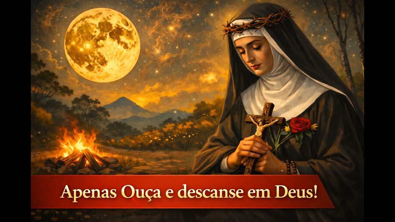 Descanse aos Pés do Senhor | Na Companhia de Santa Rita - Oração Cantada