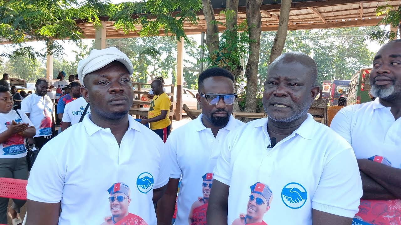 Unity : Ohene Nana Frimpong organised Nkawie  - Toase Unity Walk 