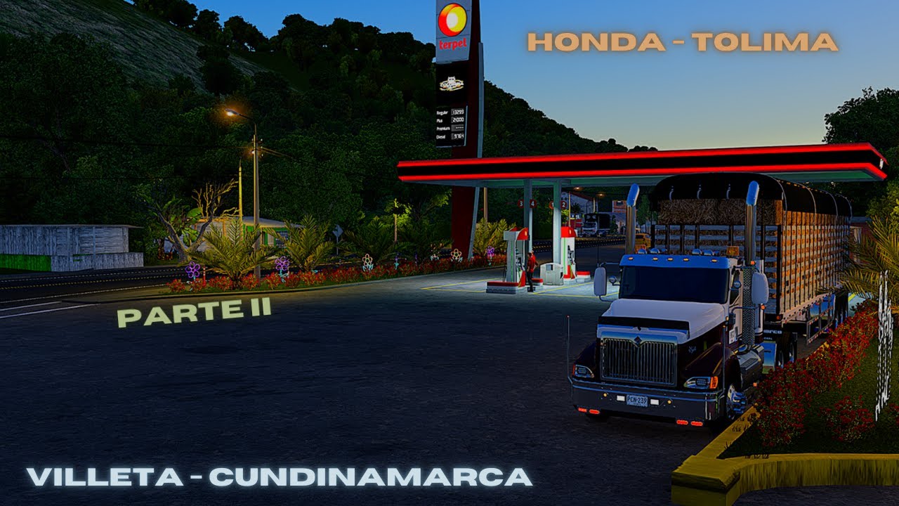 Rumbo a Villeta Parte II Colombia Real Map