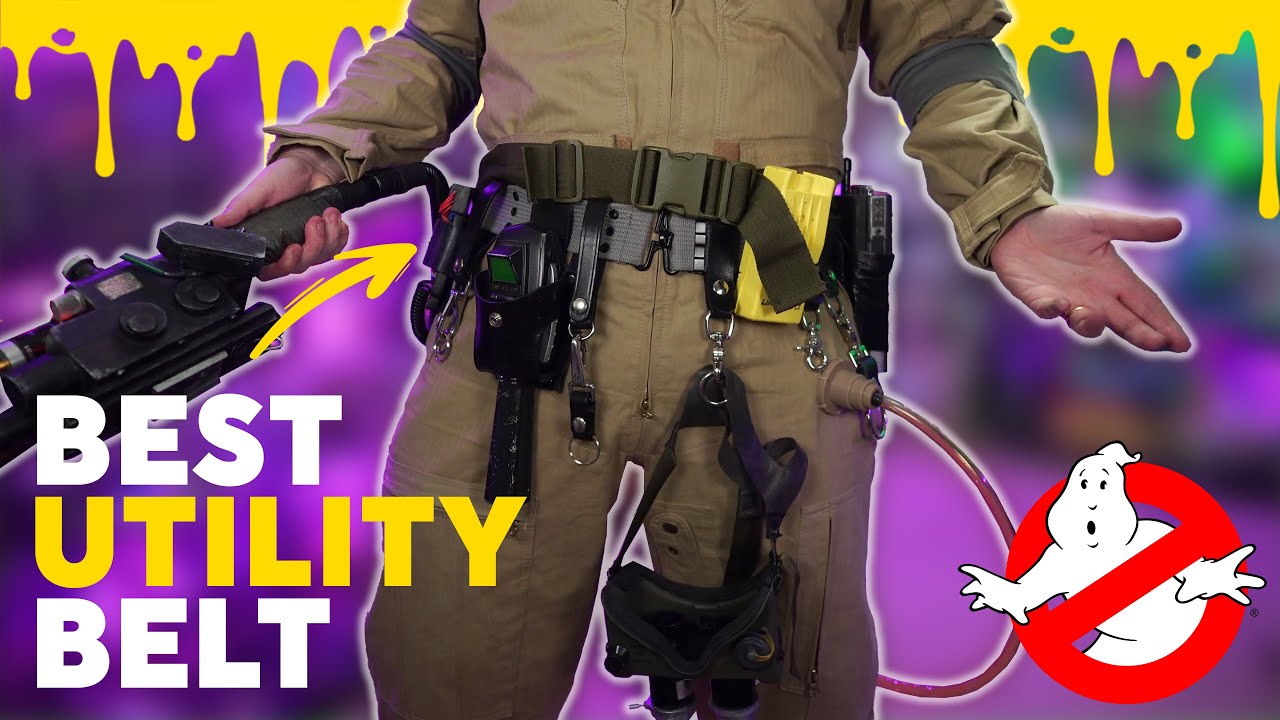 The BEST Ghostbusters belt + HasLab Proton Pack Frozen Empire hose upgrade | HALLOWEEN COUNTDOWN