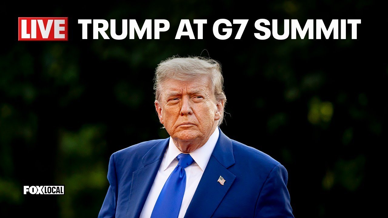 LIVE: President Trump attends G7 Summit