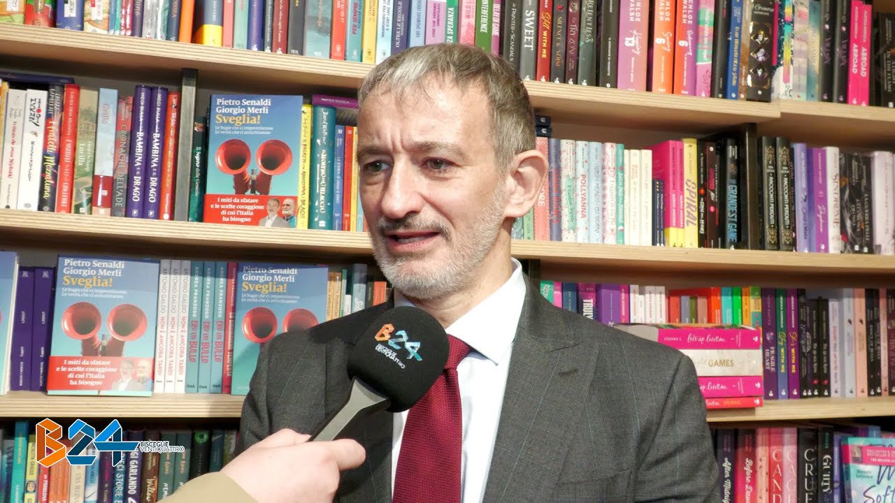 Pietro Senaldi alle Vecchie Segherie Mastrototaro: “Gli italiani si devono svegliare”