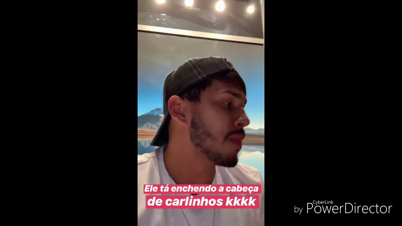 LUCAS GUIMARÃES FICA COM MEDO DA REAÇÃO DE CARLINHOS MAIA 😲😲