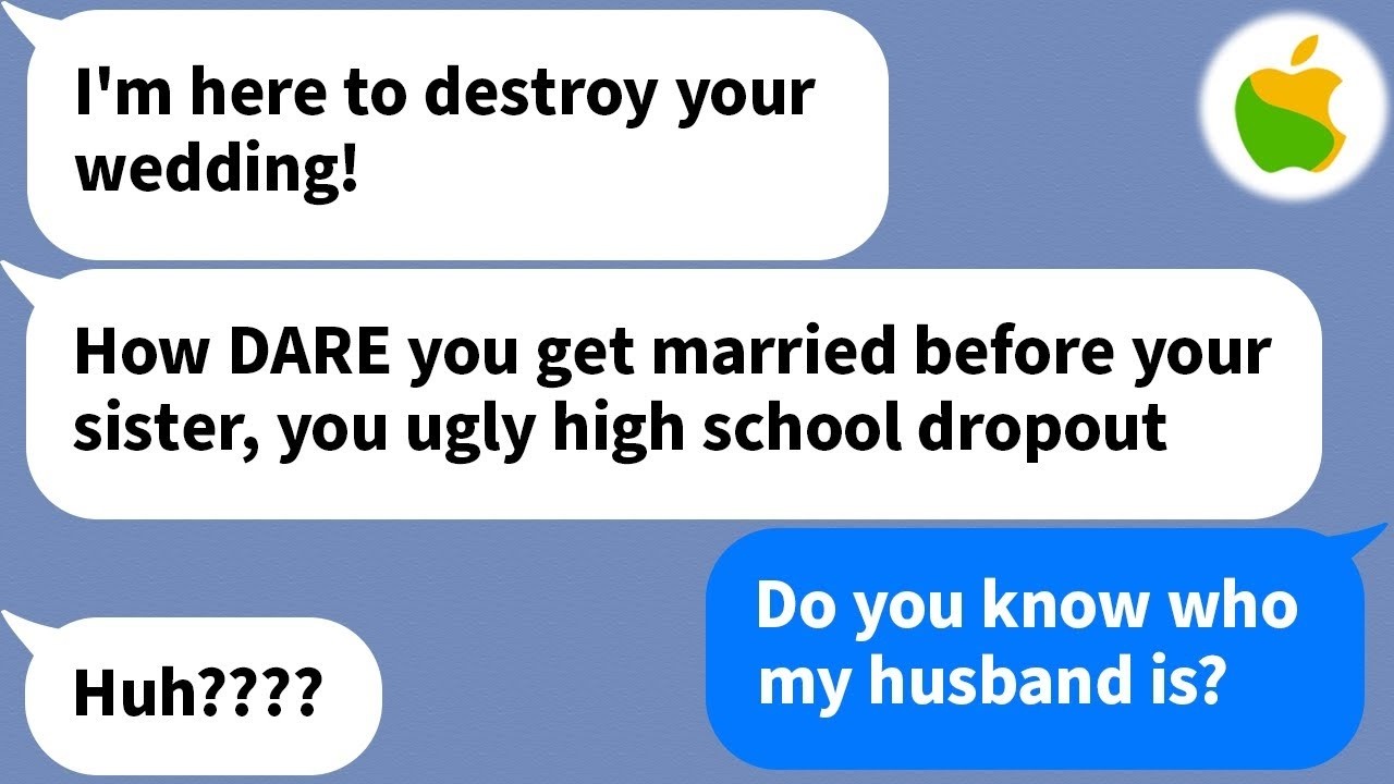 【Apple】 My mother who always favored my sister came to my wedding dressed for a funeral...