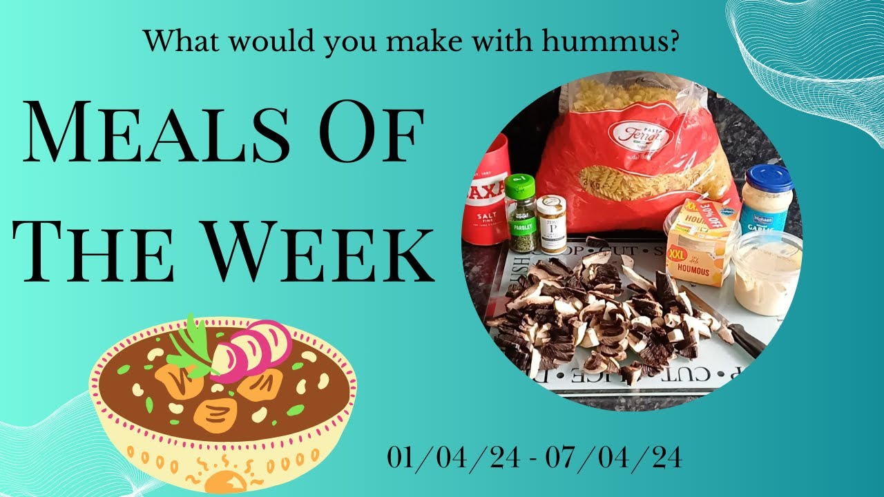 Meals Of The Week  |  1st-7th April | UK Family Budget Dinner Ideas