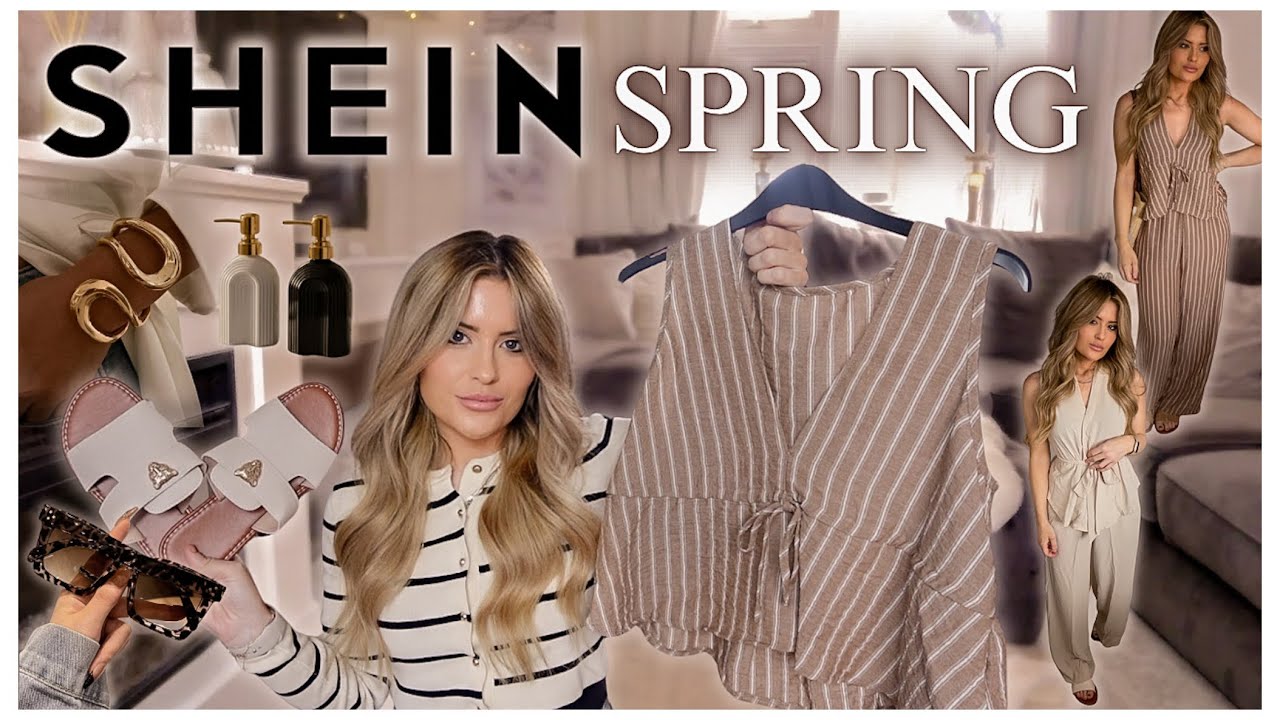 SHEIN SPRING TRY ON HAUL | Fashion, Homeware & The Cutest Easter Finds