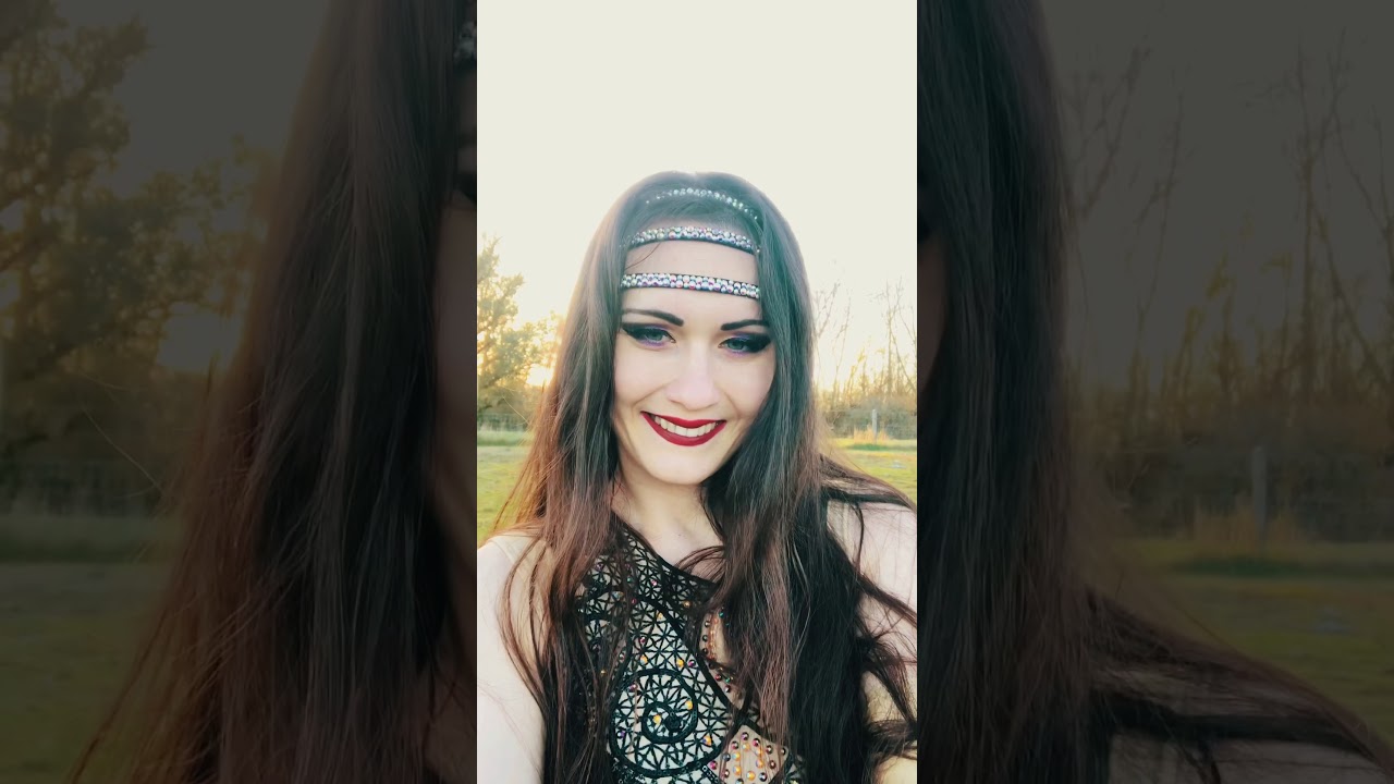 Toccata and Fugue. New video. Aerial hoop tricks. Aerial gymnast Victoria