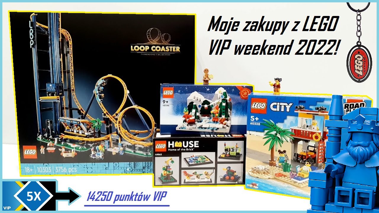 Moje zakupy z LEGO VIP weekend 2022! / VIP weekend & Black Friday w LEGO Store / HAUL - BricKowski