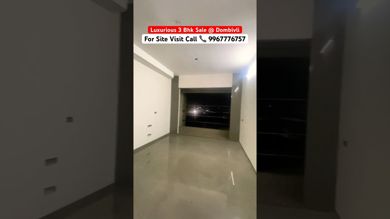 3 Bhk Sale Regency Luxuria Dombivli Sample Flat Near Regency Sapphire Dombivli #realestate #shorts