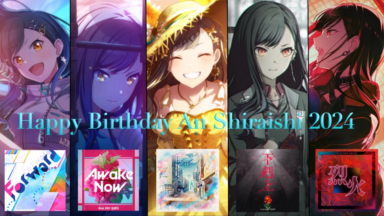 An Shiraishi Birthday Medley! Covers by moon [Forward / Awake Now / 街 / 下剋上 / 烈火]