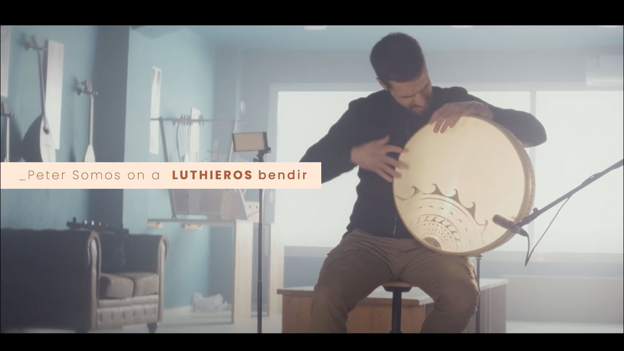 Peter Somos on a LUTHIEROS Bendir _part 2 #framedrum #bendir #music #percussion #percussionist