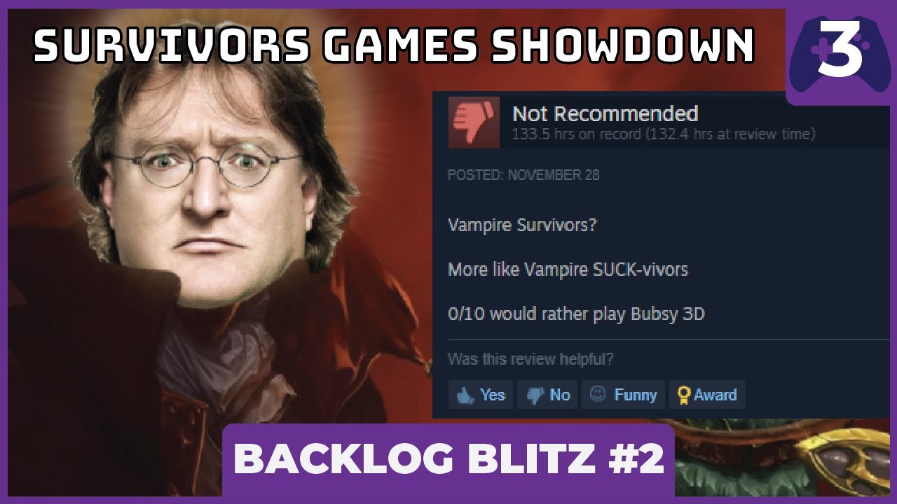 I review 10 random Vampire Survivors clones off my Steam discovery queue - Backlog Blitz #2