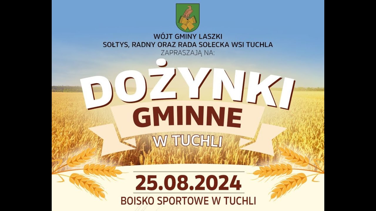 Dożynki Gminne w Tuchli 25.08.2024