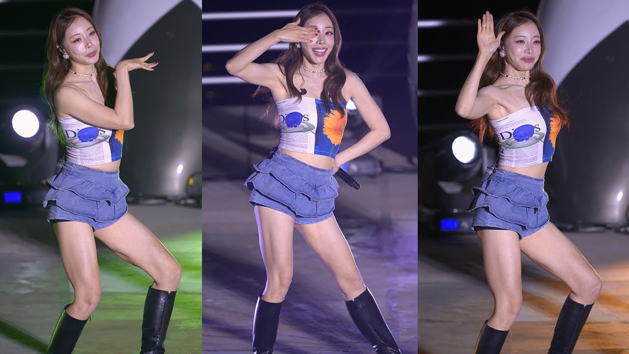 브브걸 BBGIRLS 은지 EUNJI FANCAM - 운전만해 We Ride | 2025 목포해상W쇼 | 250426 | 8K60P
