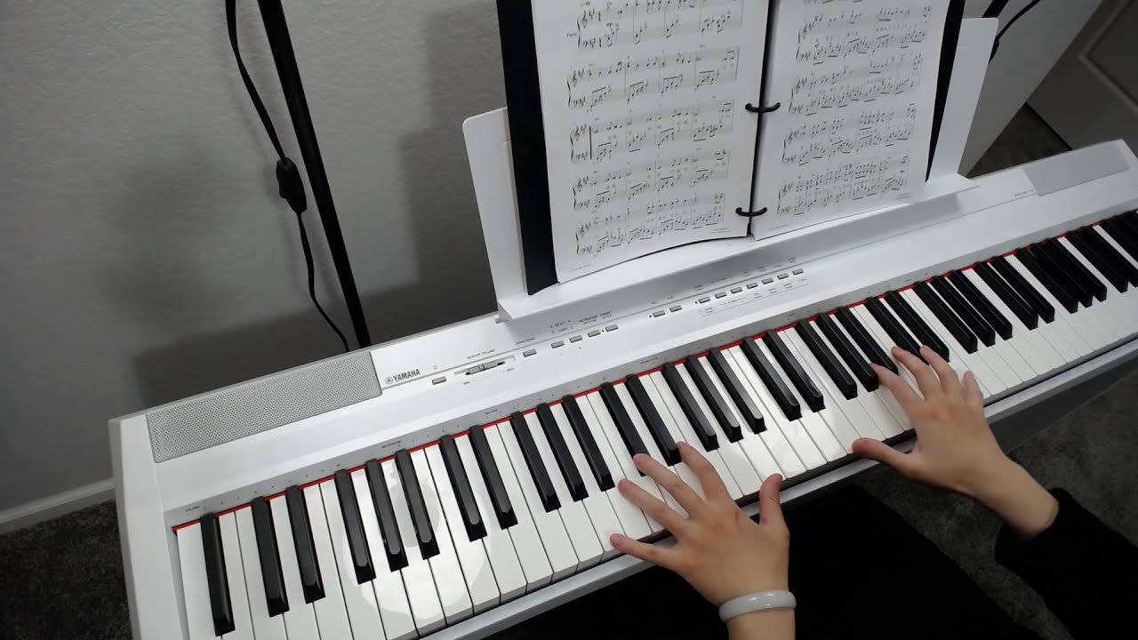 你的爱不离不弃 钢琴 伴奏 诗歌敬拜 中英文歌词 钢琴谱 You′ll Never Leave Me Nor Forsake Me. Piano with Lyrics. Sheet Music
