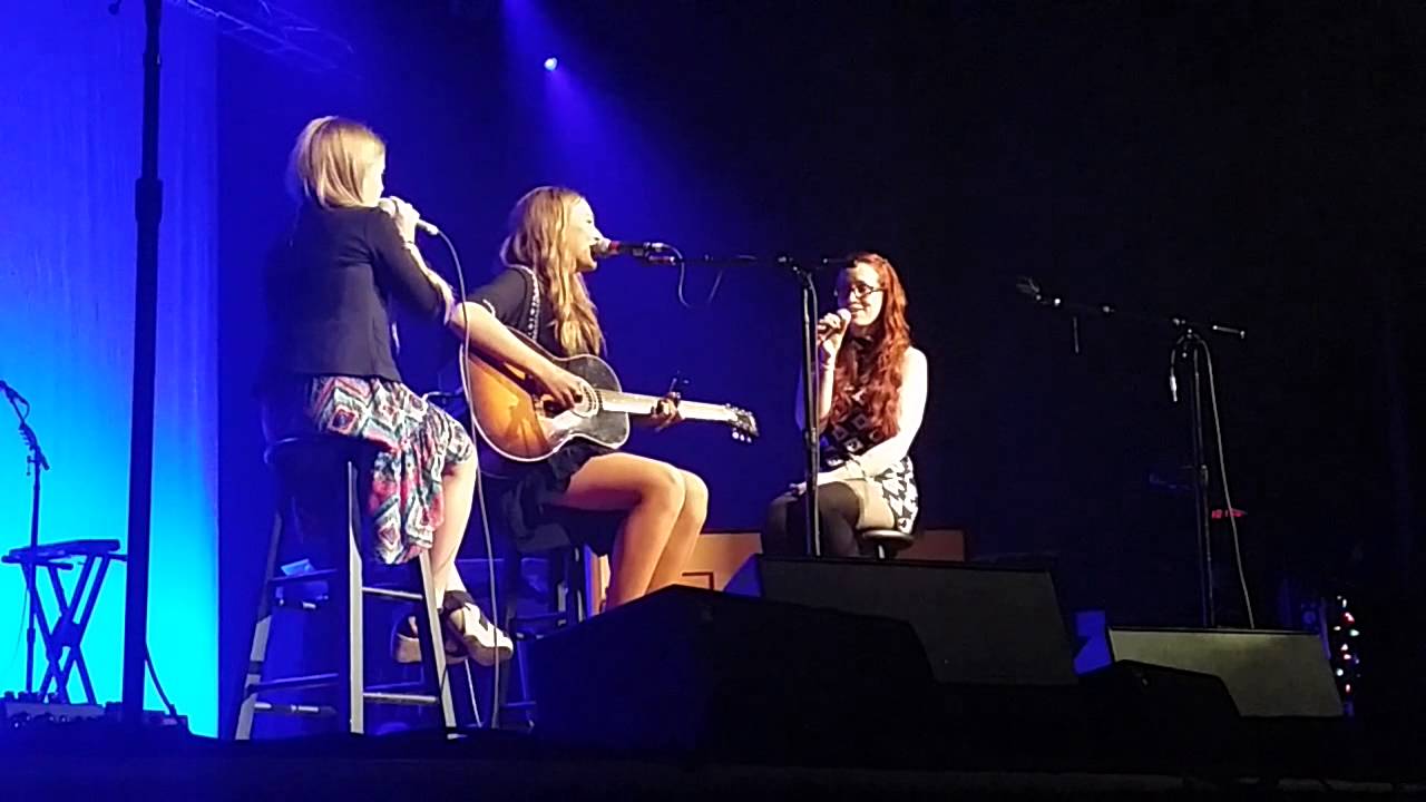 Ingrid Michaelson with Lennon and Maisy Stella at the Ryman