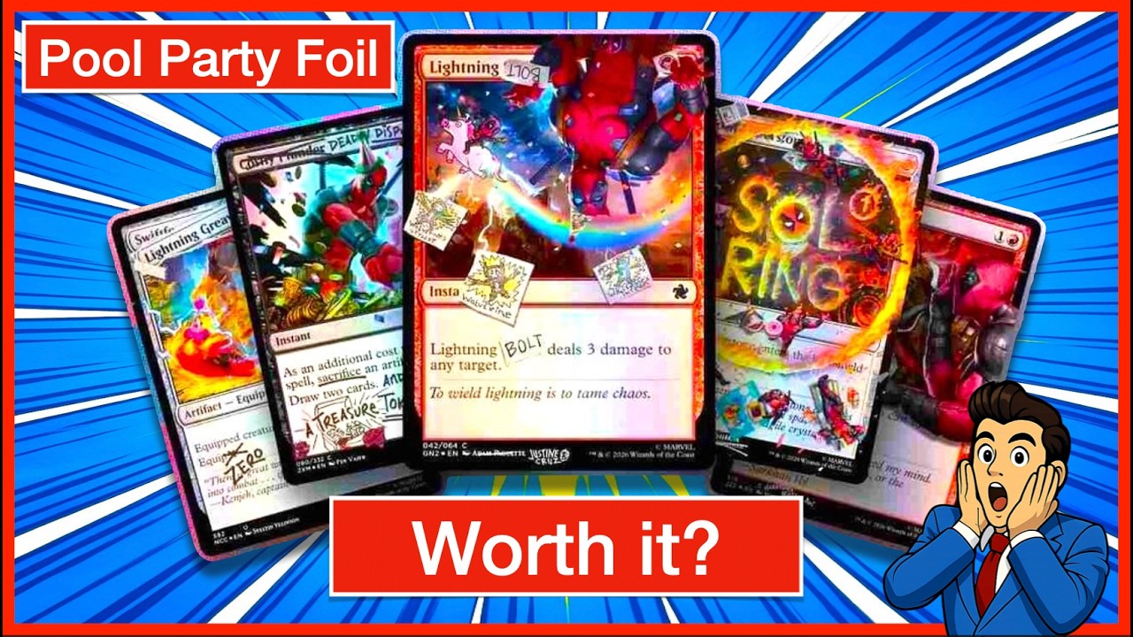 $220 Chase Card!? Deadpool Pool Party Foil SLD - is it worth it regardless? Opening!