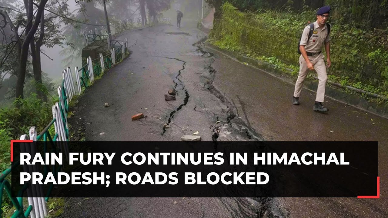 Himachal rains: Roads blocked, educational institutions shut