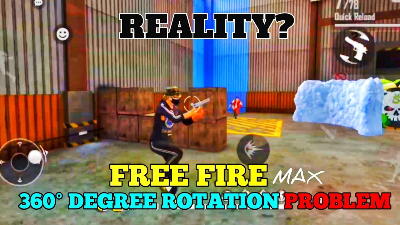 Free Fire Max 360° Rotation Problem Fix: Tips & Tricks Revealed | Dark Reality