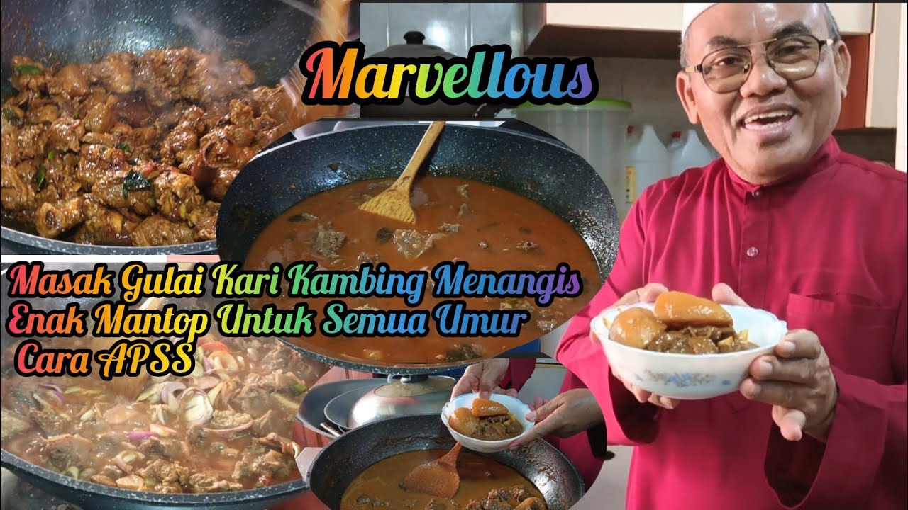 Masak Gulai Kari Kambing Menangis Enak Mantop Untuk Semua Umur Cara APSS