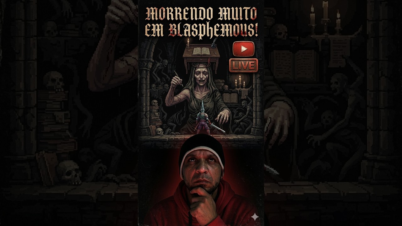 Live - MINHA PENITÊNCIA COMEÇA AGORA! ⚔️ Blasphemous #03