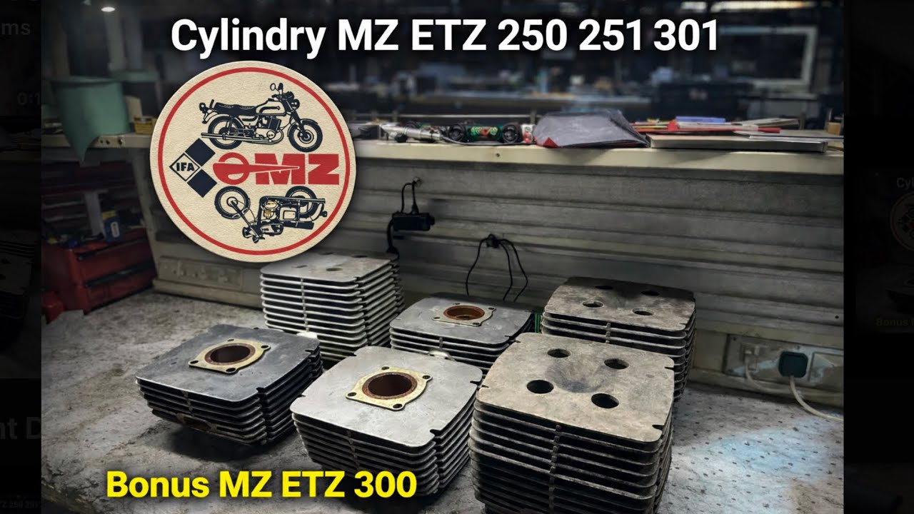 Jak to jest z tymi cylindrami MZ ETZ 250, 251, 300 oraz 301 #tajnymagazynddr  