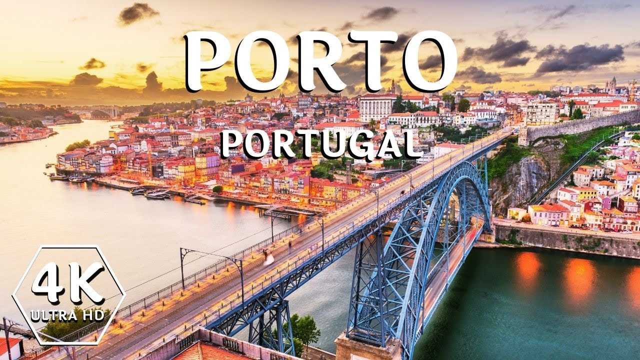 Porto City In Portugal | Porto Drone Footage | 4K UHD