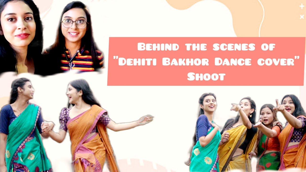 How We Shot Our Dance Cover|Vlog|Ft. Shrestha@yasashreebhuyan154@RimlimBhuyan@akarshanabhuyan