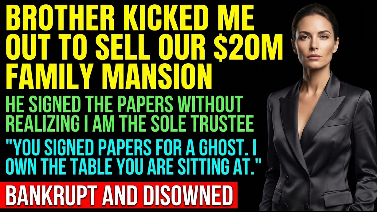 My Brother Stole Our Inheritance, But I Secretly Own The Firm — FAMILY KARMA REVEALED