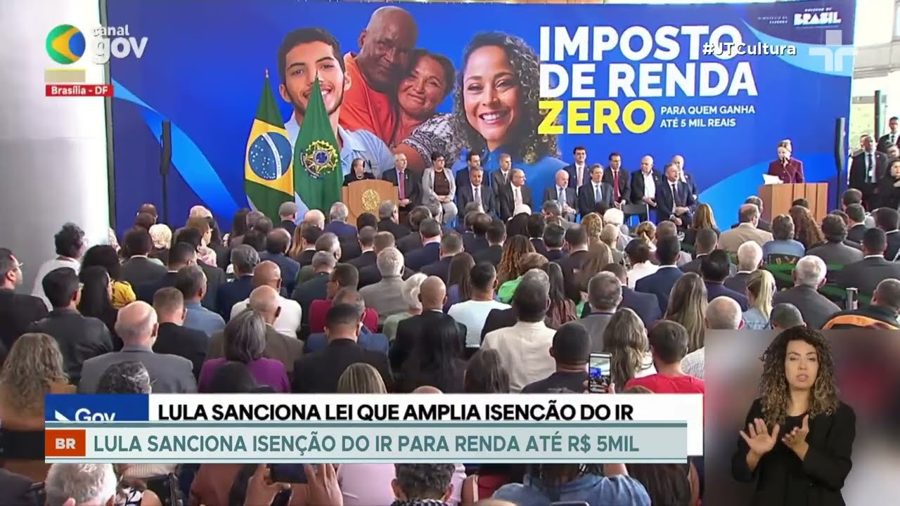 Isen&ccedil;&atilde;o do IR para sal&aacute;rios de at&eacute; R$ 5 mil &eacute; sancionada pelo presidente Lula