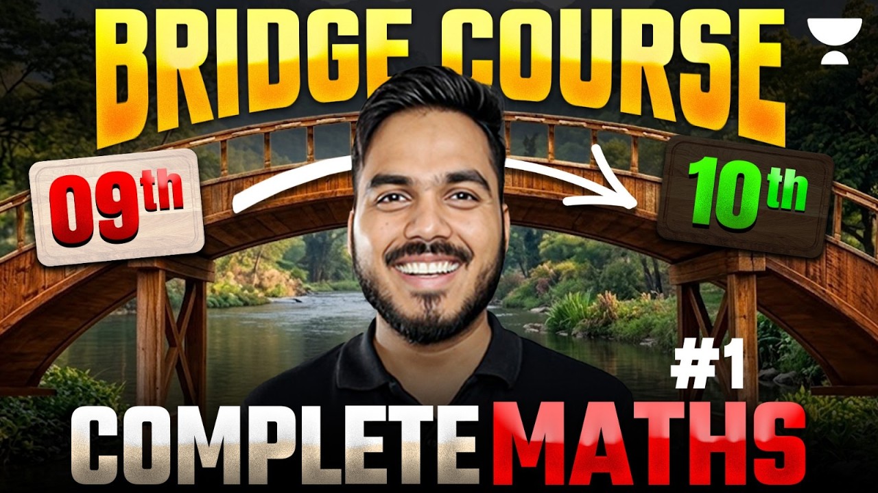 Class 10 Complete Maths 2027 | Class 9th to 10th Moving Bridge Course | Abhinay Sir