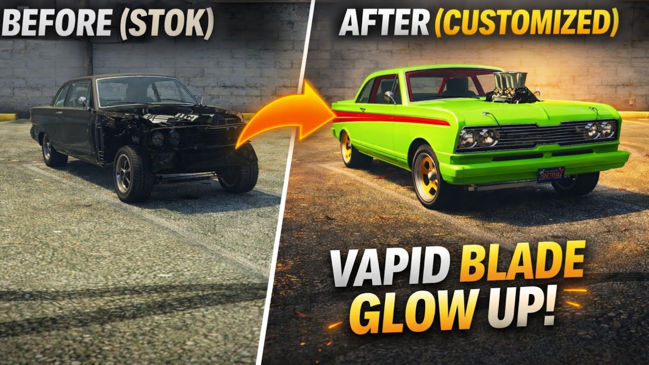 GTA 5 Vapid Blade Customization 🔥 #mrkies #gta #gaming