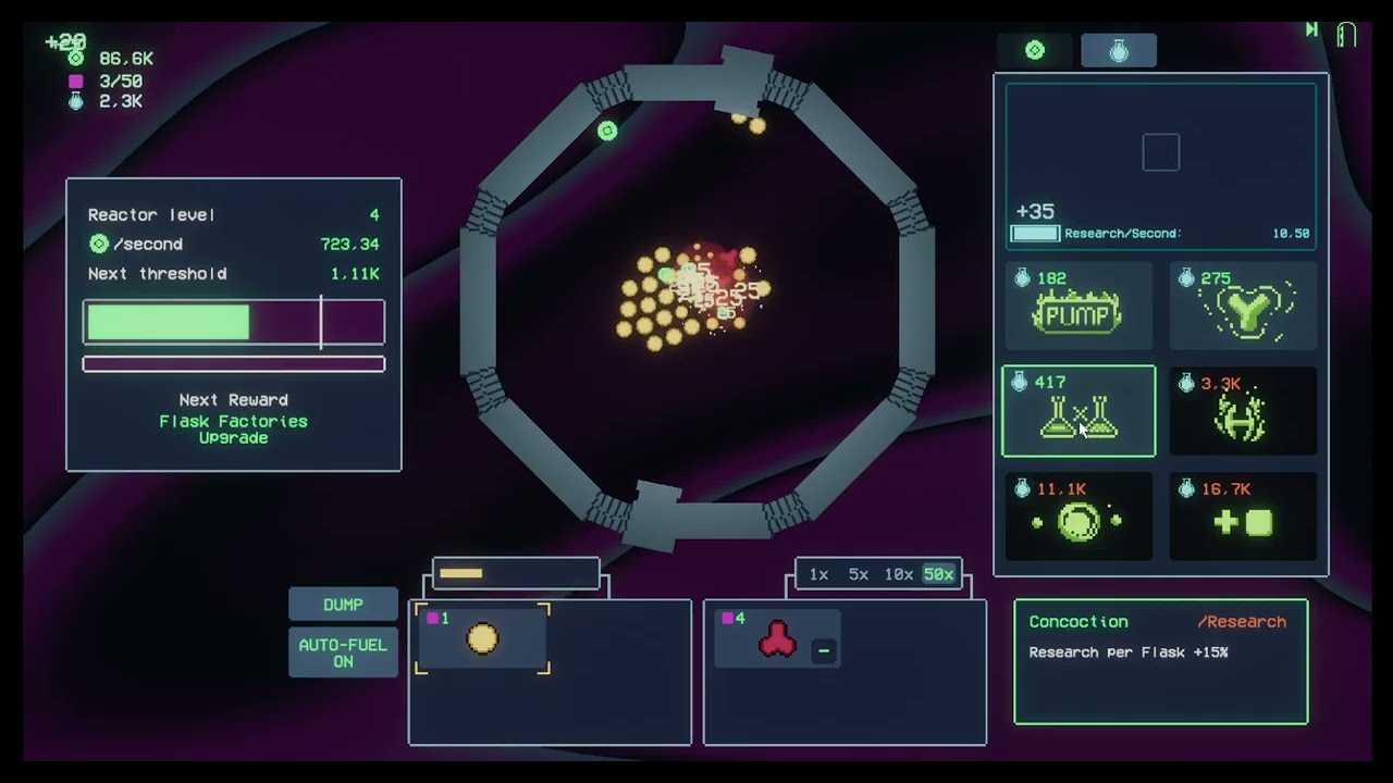 Feed the Reactor — Инкременталка про топливо и цепные реакции. Затягивает?