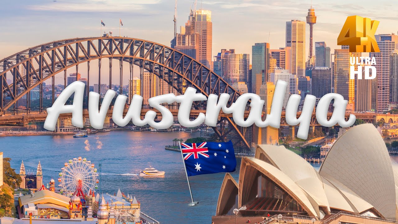 Avustralya 4K &bull; Gezi Rehberi, D&uuml;nyanın en b&uuml;y&uuml;k altıncı &uuml;lkesi, Sydney, Melbourne, Brisbane, Perth