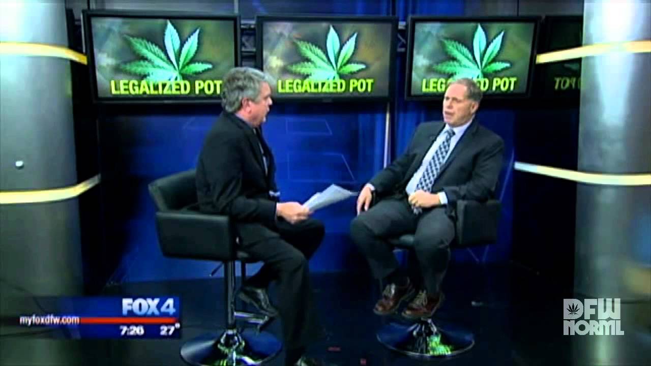 David Sloane Interviewed on Fox 4 DFW About Marijuana Legalization - HD