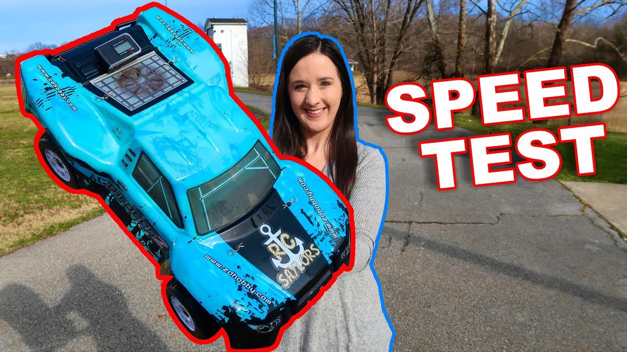 Valentine's Day Speed Test NEW TRUCK ZD Racing 9203 1/8 Scale SCT Speed Test - TheRcSaylors