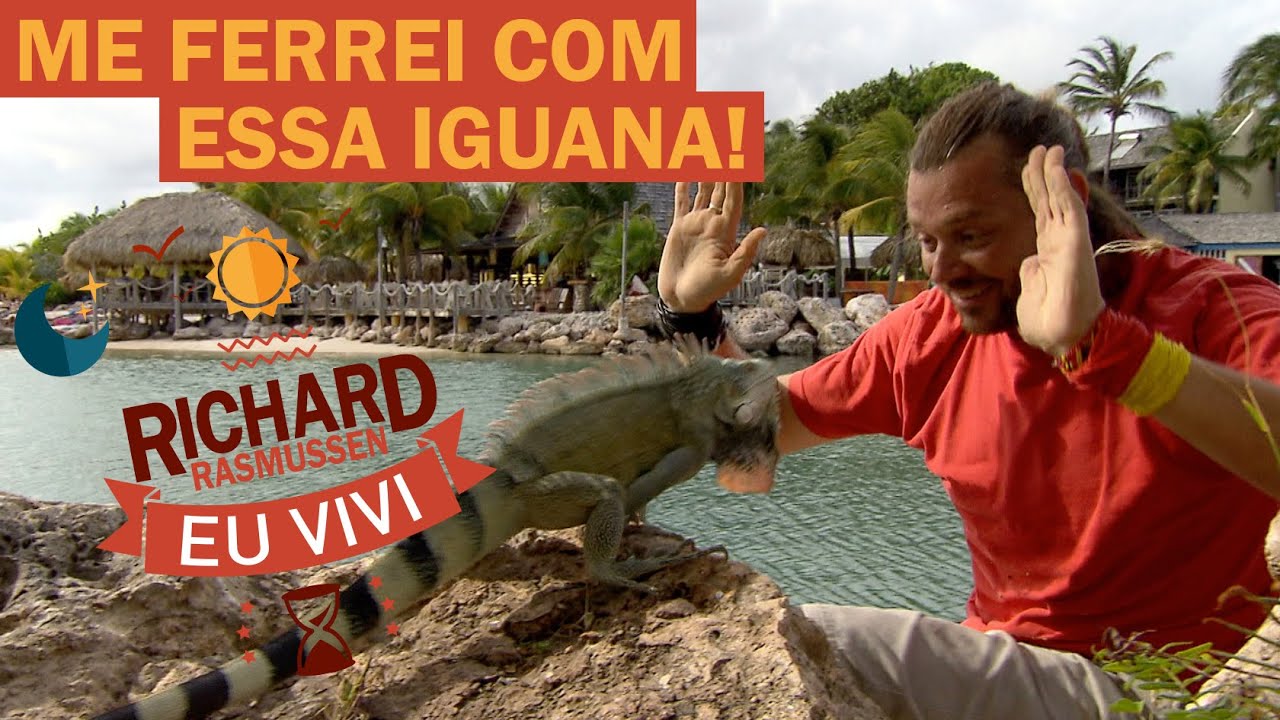 ESSA É A IGUANA ARRANCOU MEU NARIZ COM UMA MORDIDA! - EU VIVI #10