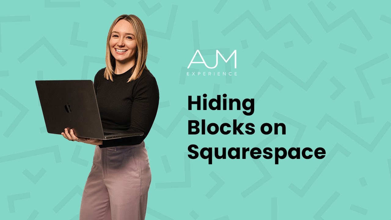 Hiding Blocks on Squarespace