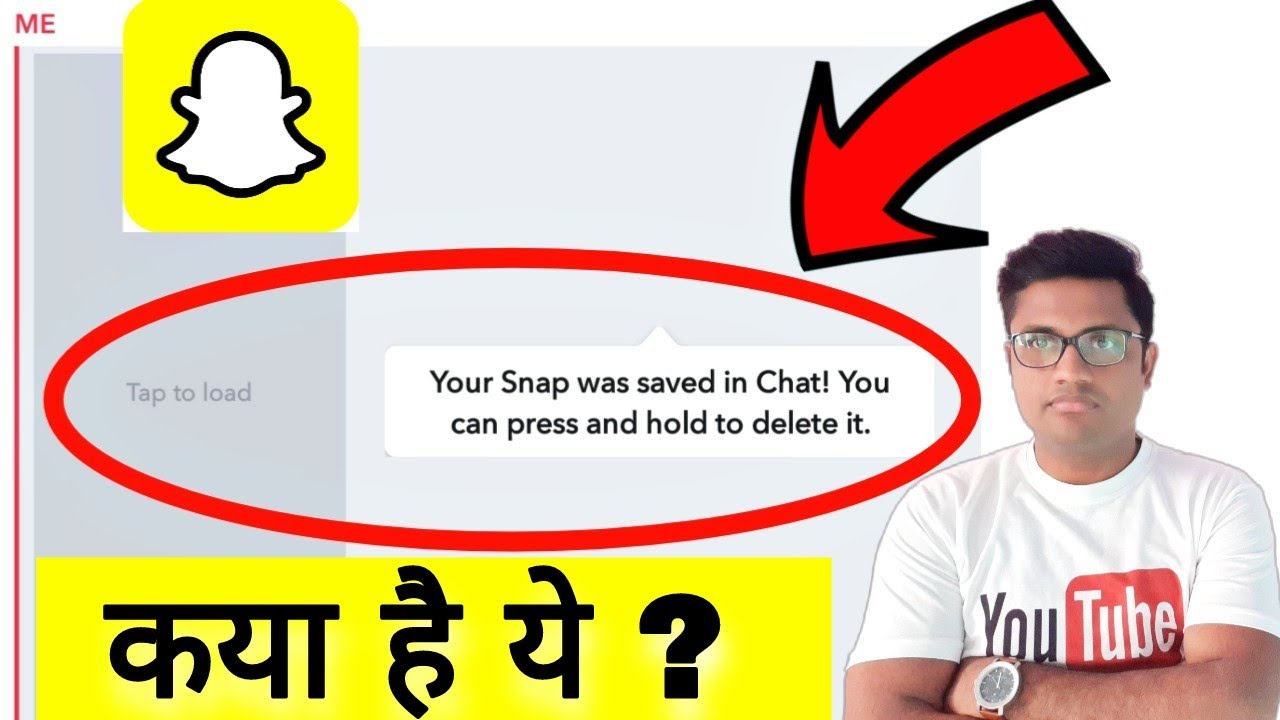 Snapchat Your Snap Was Saved In Chats Problem