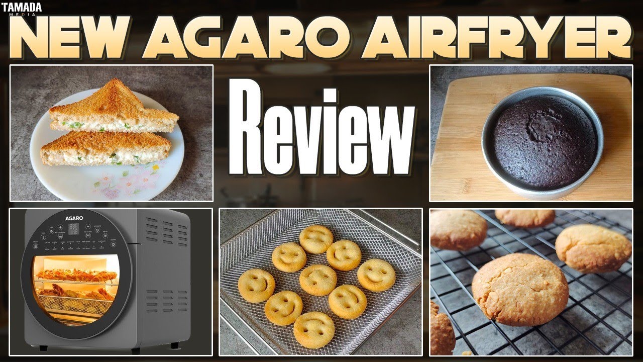New Agaro Elite Digital Air Fryer Review  | Oil free Cooking, Baking, Dehydrate, Grill, Toaster