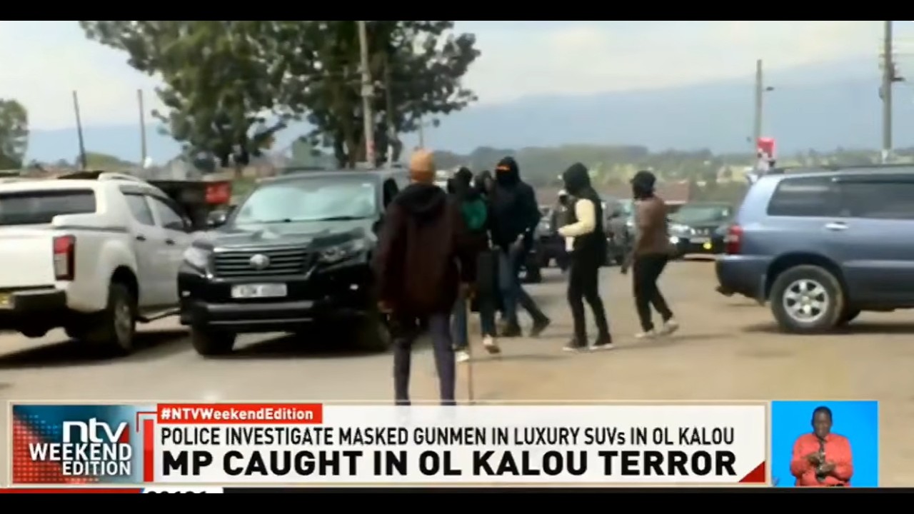 Kiambaa MP John Njuguna Wanjiku caught in Ol Kalou goon terror